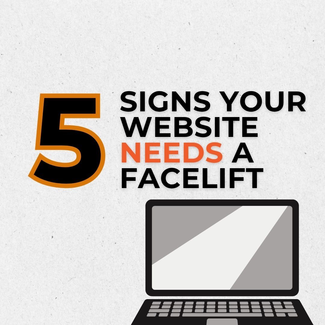 5 signs your website needs a facelift